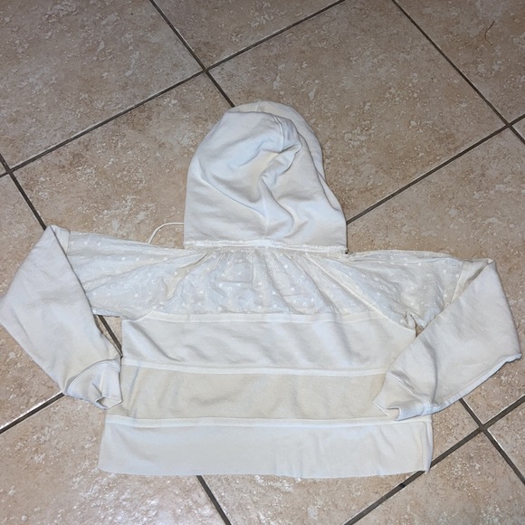 Free People Crop Hoodie Size XS - Picture 3 of 3